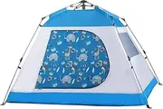 Camping Beach Tent 3-4 People Family Tent, Automatic Quick-Opening Camping Tent, Rainproof Sunscreen Beach Tents Outdoor Tent for Outdoor Hiking Fishing