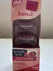 GLADE Scented Oil Candles Apple Cinnamon 3 Refills NEW SEALED