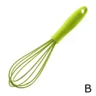 New Mini Silicone Whisk Set Egg Beater For Whisking L1H3 Cook Beating V0Y7