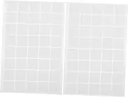 LRXIYODE 80Pcs Double Sided Adhesive Tapes Removable Transparent Stickers for Wall Installations Home Office Use No Residue Adhesive Pads