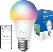 Tp-Link Tapo Smart Wi-Fi Light Bulb, Multicolour, E27, 60W Equivalent, Preset
