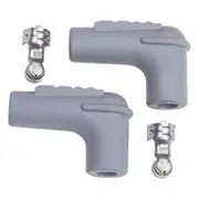 MSD Spark Plug Boots And Terminals - 90 Degree, 2 Pack, MSD3311