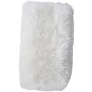 LVD Ivory Boujee Faux Throw Comfort Cloth Quilt Soft Plush Decor 150cm