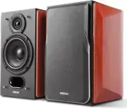 Edifier P17 Passive Bookshelf Speakers - 2-way Speakers with Built-in Wall-Mount