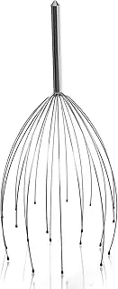LOVJOYSE 20 Finger Head Scratcher, Scalp Massager, Wire Massager for Body Massage and Stress Relax (Silvery)