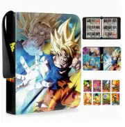 Dragon Ball Super TCG GOKU ROSE BLACK Card Folder Binder Album 400 card 4 Grid
