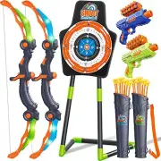 Bow and Arrow for 5 6 7 8 9 10 11+ Year Old Boys, Birthday Gift for Kids, Ind...