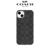 在飛比找誠品線上優惠-【COACH】iPhone 15系列 精品手機殼 黑色經典大