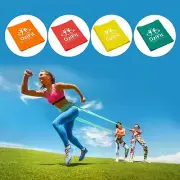 1.5m Resistance Exercise Fitness Band | Yoga Stretch Therapy Band Strap Belt