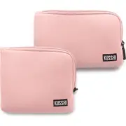 KUSSHI On the Go Pouch Set in Blush Pink at Nordstrom One Size