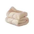 Mattress Topper Wool Underlay Reversible Mat Pad Protector