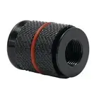 Sleek Black Head Bowl Nut for Bike Carbon Fiber Forks Ultra lightweight