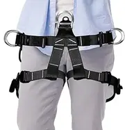 Tree Climbing Harness,Climbing Safety Belt Harness | Protect Waist Support Belts Strong Load-bearing Straps for Caving Rock Climb, Rappelling Equip
