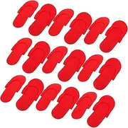 Mikinona 12Pairs Disposable Slippers Random Color Flops for Salon and Spa Use Lightweight Material Soft and Elastic for Comfort for Home Guests and Salons