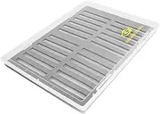 SF Collection Fly Boxes Clear Fly Fishing Box A4 Extra Large Capacity Slit Foam Fishing Competition Hook Tackle Boxes