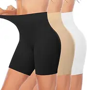 [Werena] Womens Slip Shorts for Under Dresses Smooth Anti Chafing Underwear Seamless Safety Under Shorts