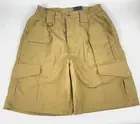 Propper Men Tactical Shorts Khaki Size 32 Lightweight Teflon Stain Resistant NWT