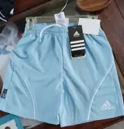 Adidas Striker Light Blue Soccer Striker Shorts Sz XSmall Climalite