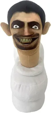 Skibidi Toilet 11" Plush - Speakerman & Cameraman Collectible (Toilet)