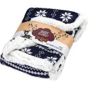 Ultra Soft Sherpa Fleece Plaid Baby Blanket | Cozy, Plush Throw
