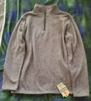Urban Pipeline Boys Pullover, 1/4 Zip Gray, Large - New with Tags