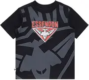 [Essendon Bombers] Youth Oversize Crop Logo Tee