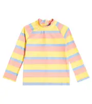 [Mini Rodini] Mini Rodini Striped swim top Y 10/11 multicoloured
