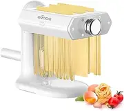 [GVODE] Manual Pasta Maker Machine,3-in-1 Pasta Maker with 7 Adjustable Thickness Settings,Noodle Maker,Manual Pasta Maker for Pasta Roller,Spaghetti Cutter,Fettuccine Cutter