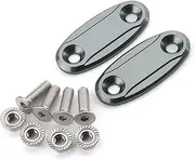 Rearview Mirror Base Cover for KA&WASAKI ZX-6R 2005-2008 ZX-10R 2005-2007 Motorcycle Mirror Block Off Base Plates(Gray)