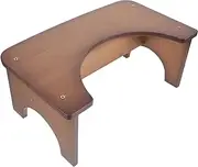 DOITOOL Bamboo Toilet Stool for Adults Non- Poop Foot Stool for Bathroom Use and for Home and Potty Training