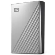 WD 5TB My Passport Ultra for Mac Silver Portable External Hard Drive HDD, USB...