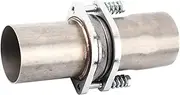 Universal 3in Stainless Steel Quick Fix Exhaust Spring Bolt Flange Pipe Repair