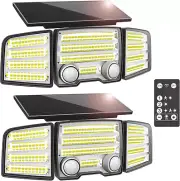 4000LM Motion Sensor Outdoor Security Lights, IP65 Waterproof Wall Lights with R