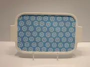 B.I.A. Cordon Bleu Rectangle Tray Baline 14"×8.25" Turquoise PREMIUM SERVEWARE!