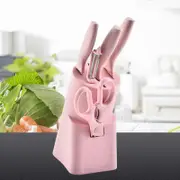 Kitchen Knife Set, 6pcs Kitchen Cutter Cooking Tool Non Slip Ultra Sharp Home Kitchen Chef Knife Set Paring Utility Vegetable Fruit Knives PK