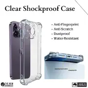 Clear Shockproof Bumper Back Case Cover For iPhone 16 15 14 13 12 11 Pro Max