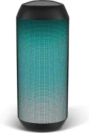 Wireless Bluetooth Speaker,Portable Speaker with 6 LED Light Dynamic Modes, IPX4