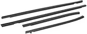 Jodriva Window Door Seals 4PCS Car Outer Window Rubber Weatherstrip Door Strip Sealing Belt Moulding Trim, for Jazz, for Hatchback GD1 GD3 2003-2007 Car Door Weather Strip