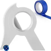 Masking Paint Tape Applicator Tape Cutter with Blue Each 1.4 Inch Painters Tape for Painting, Trim, Windows, and Door Frames