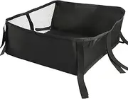 Stroller Storage Bag, Pushchair Pram Bottom Basket Baby Stroller Organiser, Multifunctional Pram Buggy Pushchair Basket for Shopping Storage Case Stroller Buggy(Size:13.77 x 14.96inch)