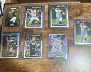 2024 Topps(and 1 Prizm) Skenes Rookie Card Lot (17 cards)