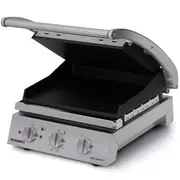 Roband 6 Slice Smooth Plate Non Stick 2200W Grill Station