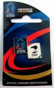33484 RUGBY LEAGUE WORLD CUP RLWC 2008 NEW ZEALAND COLLECTABLE PIN BADGE