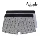 【Aubade】二件組長版頂級莫代爾棉 彈性四角男褲 平口褲(結繩-2321)