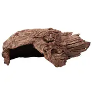 Reptile One Wood Shelter Hole Ornament 35x19x13.2cm (46859)