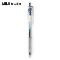 在飛比找momo購物網優惠-【MUJI 無印良品】透明管原子筆/0.7mm/藍