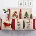 Accessories Cushion Cover Christmas Decoration Cushion Set Christmas Pillowcase