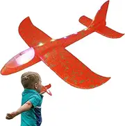 Foam Plane - Air Fun Plane, Easy Manual Flyer Jets | Soft Resistant Gliding Airplane, Fun Flight Toy for Backyard Events School Recess Field Day, Engaging Child Skill Building Recreation