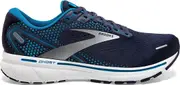Brooks Mens Ghost 14 Neutral Shoes Runners Sneakers Width (D)- Navy/Stellar/White