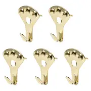Picture Hangers, Photo Frame Hanging Hooks Kit with Nails, Holds 75 lbs, 5 Pcs